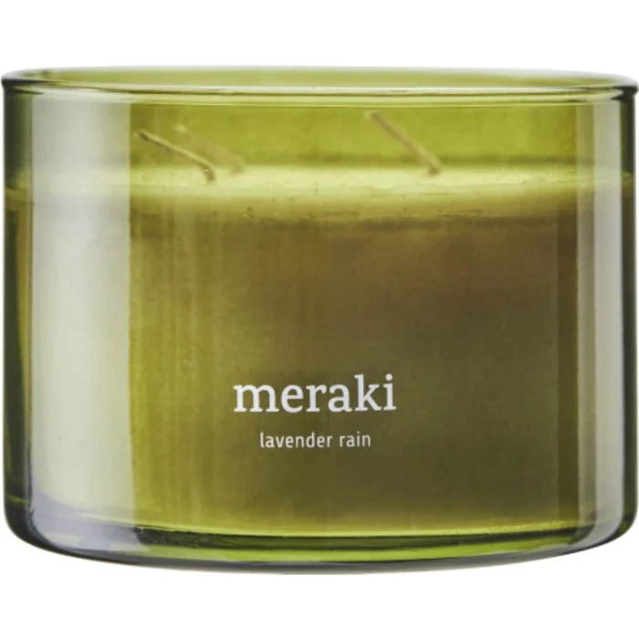 Meraki Lavender Rain Scented Candle Large