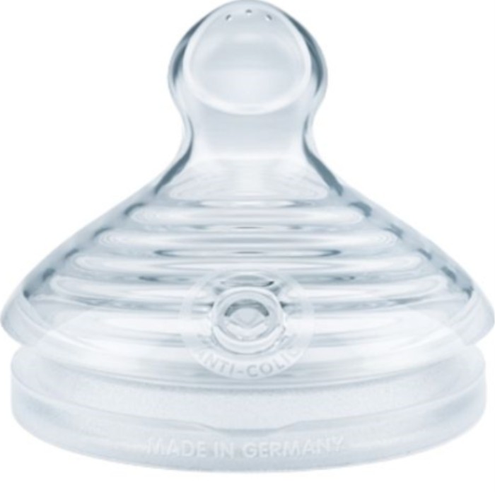 NUK dinapp for Nature silikon 2-pack, stl M (6-18 mån)
