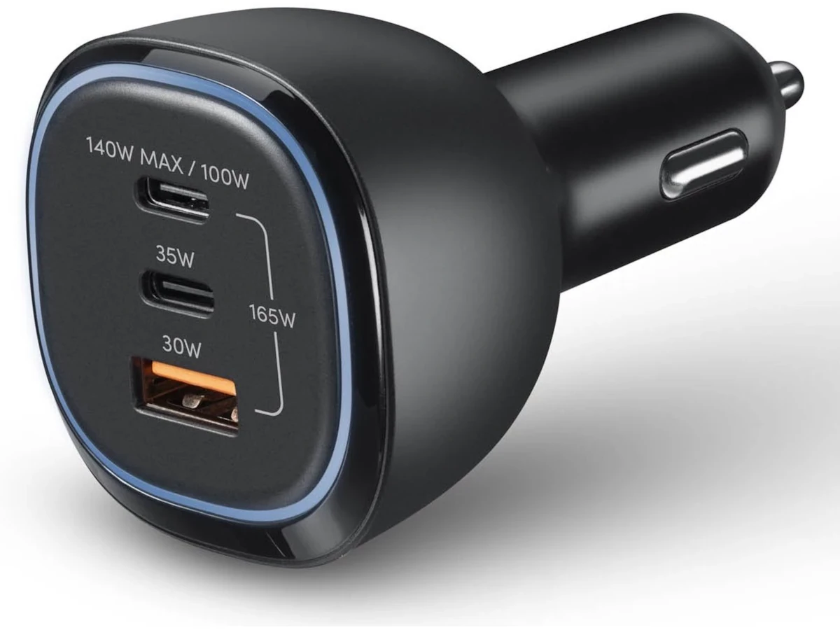Andersson CRC-P3000 Billaddare USB-C x2 USB-A x1 165W