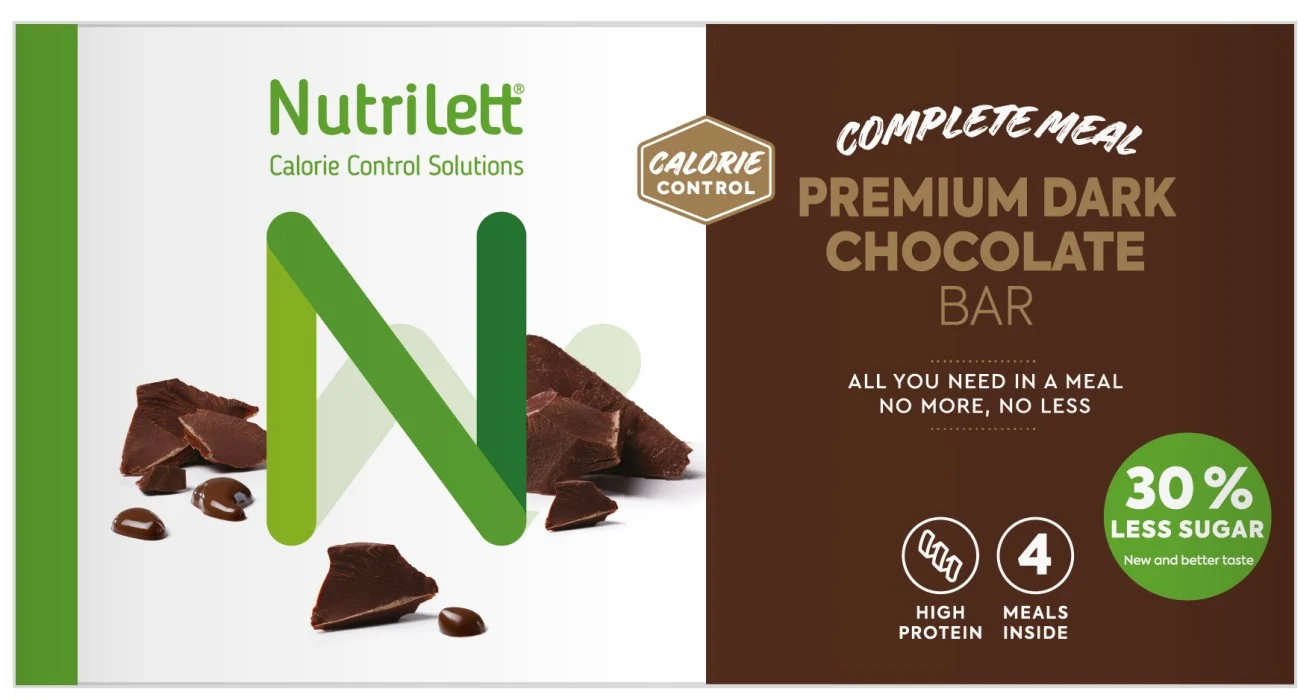 Måltidsersättande Bar Premium Dark Chocolate 60 g 4 st