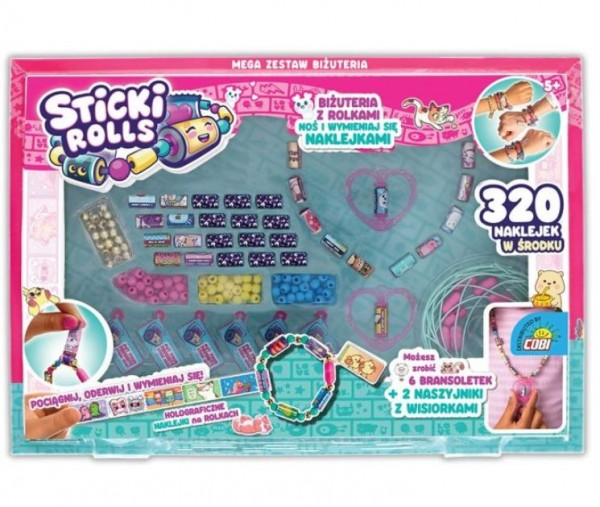 COBI STICKI ROLLS mega smyckeset SR300 00467
