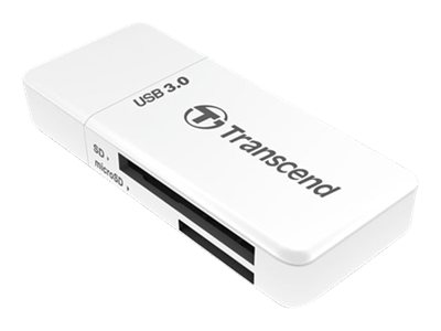 Transcend RDF5 - Kortläsare (microSD, SDHC, microSDHC, SDXC, microSDXC, SDHC UHS-I, SDXC UHS-I, microSDHC UHS-I, microSDXC UHS-I) - USB 3.0
