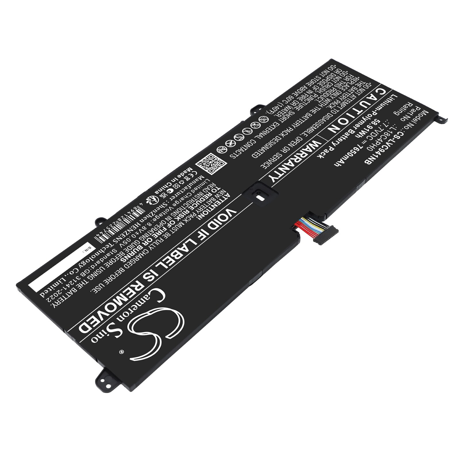 Batteri till Notebook, Bärbar dator för Lenovo Yoga C940-14IIL, Yoga C940-14IIL-81Q9 m.fl., bild 3