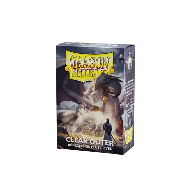 Dragon Shield: Outer Sleeves Matte Clear
