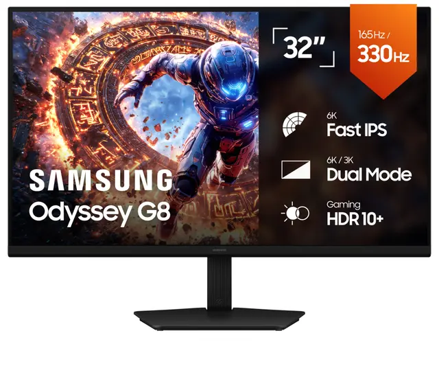 Samsung Odyssey G80HS 32" 6K Ultra HD gamingskärm, bild 5