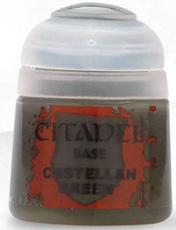Warhammer Citadel Castellan Green Base Paint