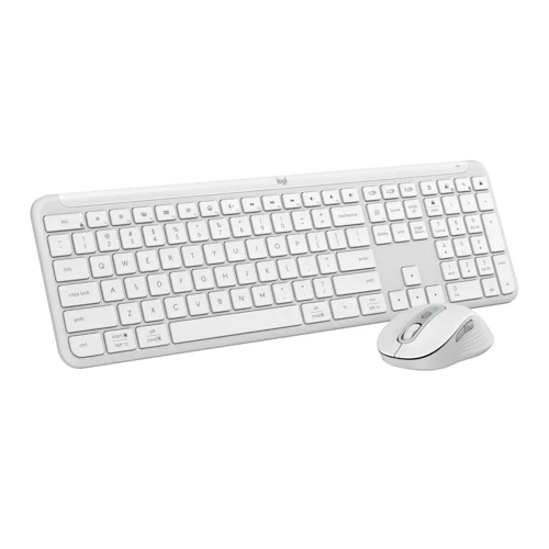 Logitech MK950 Slim Combo tangentbord med mus (vitt), bild 2