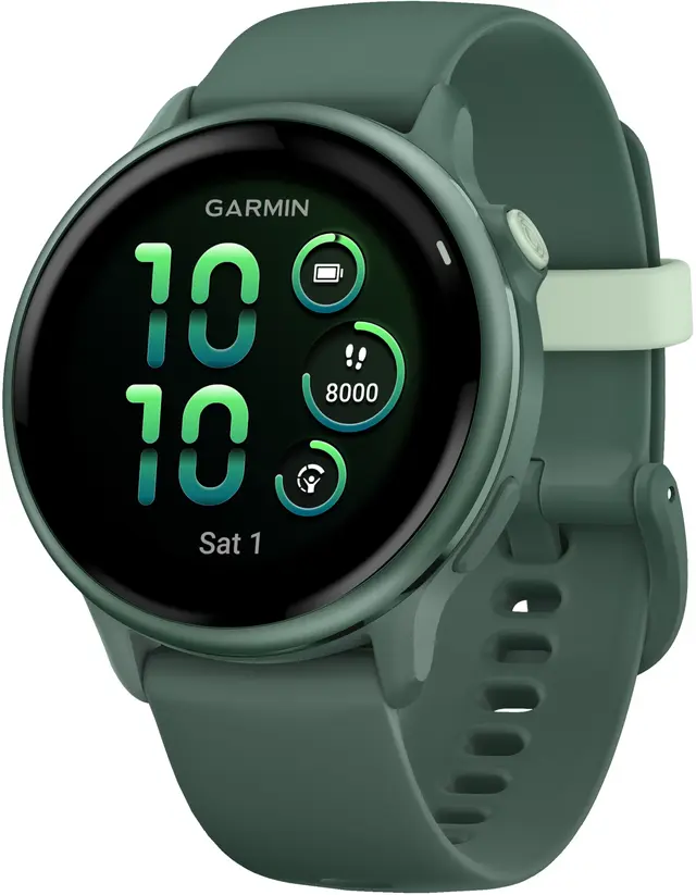 Garmin Vivoactive 6 sportklocka, grön/grön AMOLED