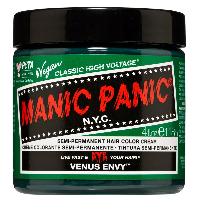Manic Panic Semi-Permanent Hair Color Cream Venus Envy
