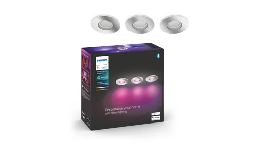 Philips Hue Xamento infälld spotlight 4.2 W, GU10 (3-pack), bild 3