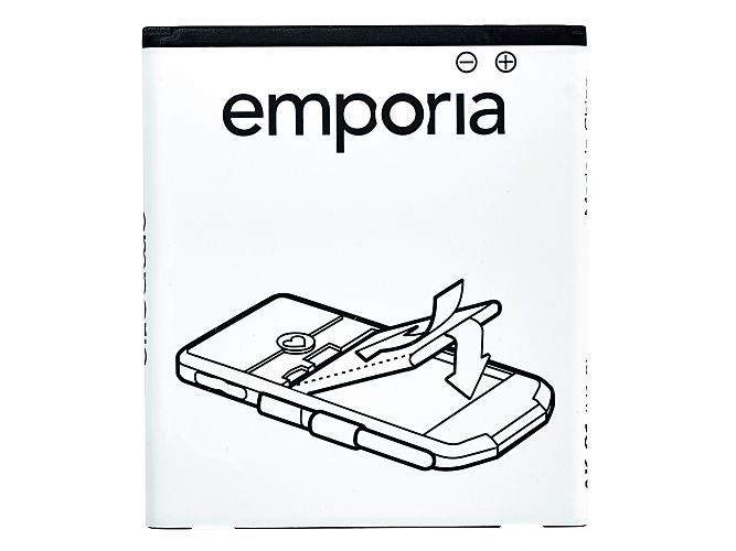Emporia AK-S3-BC, Batteri, Emporia, SMART.3, Sort, Hvid, Lithium-Ion (Li-Ion), 2500 mAh