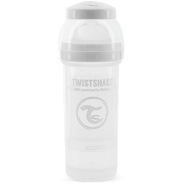Twistshake Anti-Colic White 260 ml