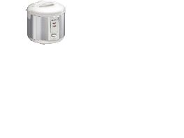 Steba RK 2 - Riskokare - 1.8 liter - 700 W - rostfritt stål / vitt