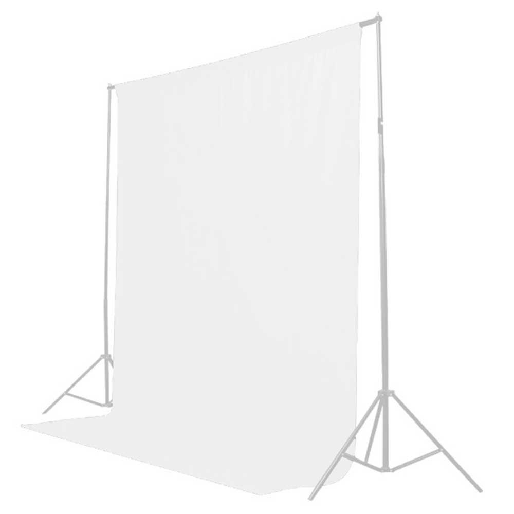Caruba Backdrop Fabric Bakgrund 2x3m, vit