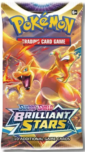 Pokemon Sword & Shield Brilliant Stars Booster Pack (1)