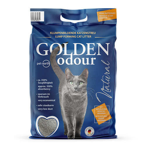 GOLDEN odour - Natural- 14kg - Premium Catlitter