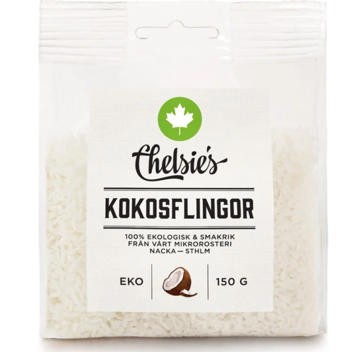Chelsie's Kokosflingor 150 g