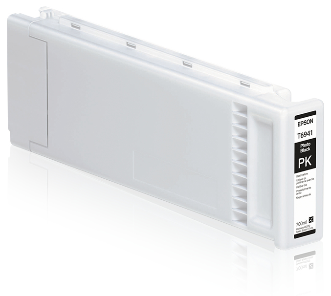 Epson T694100, Foto Svart, 700 ml, för SureColor SC-T3000, SC-T5000, SC-T7000, bild 3