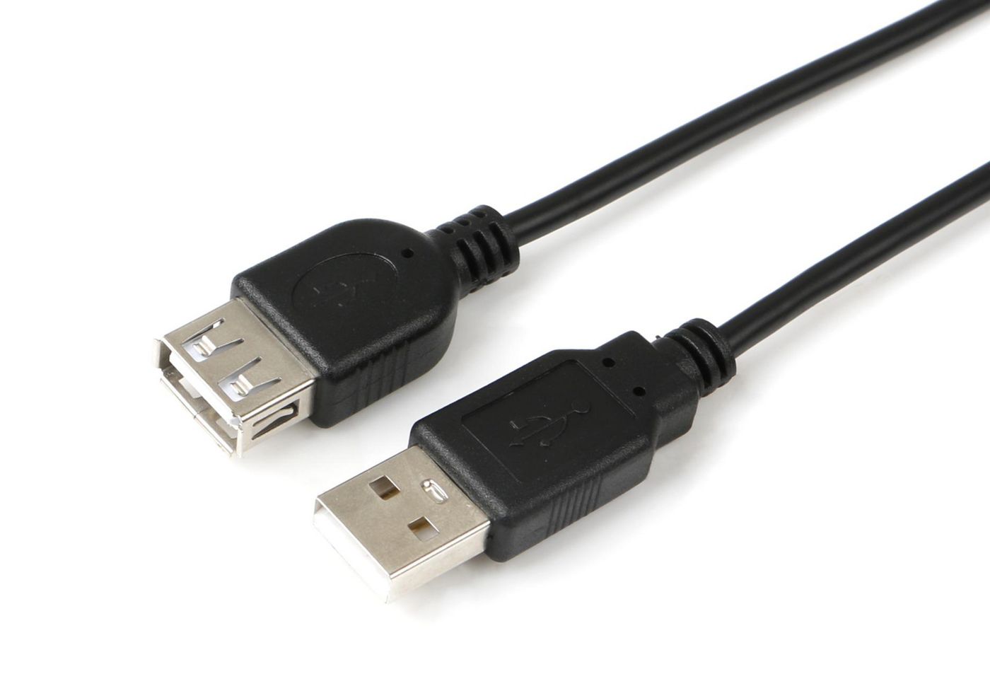 USB 2.0-förlängningskabel MicroConnect, Typ A, 0,5 meter - Svart, bild 3