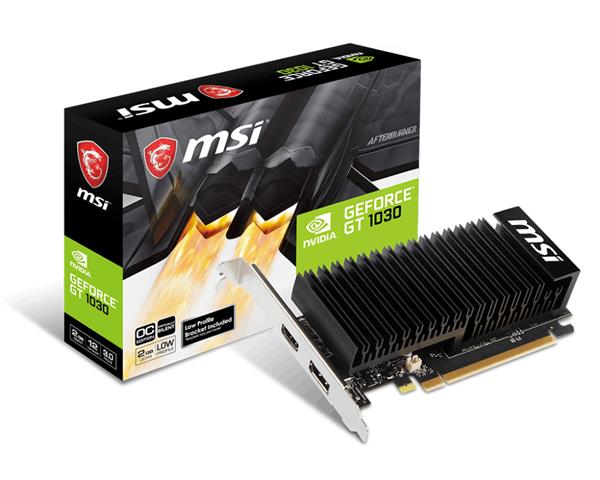 MSI GeForce GT 1030 Low Profile OC 2GB, bild 5