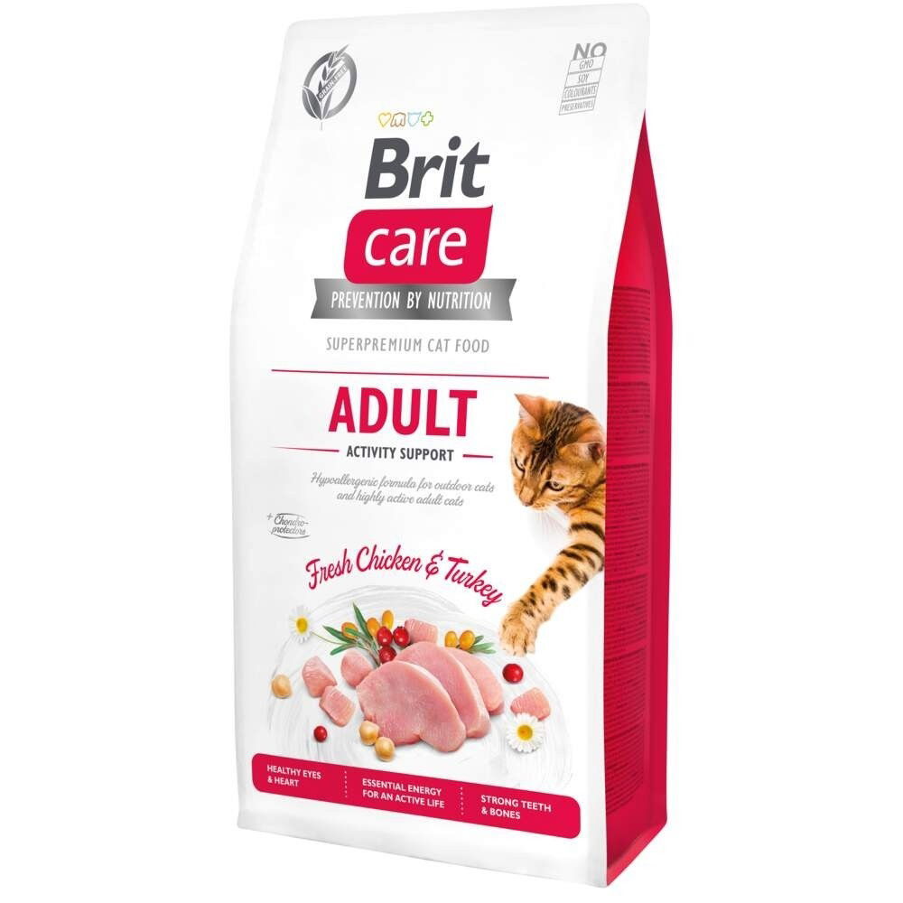 Brit Care Cat Grain Free Adult Activity Support Torrfoder till Katt 400 g