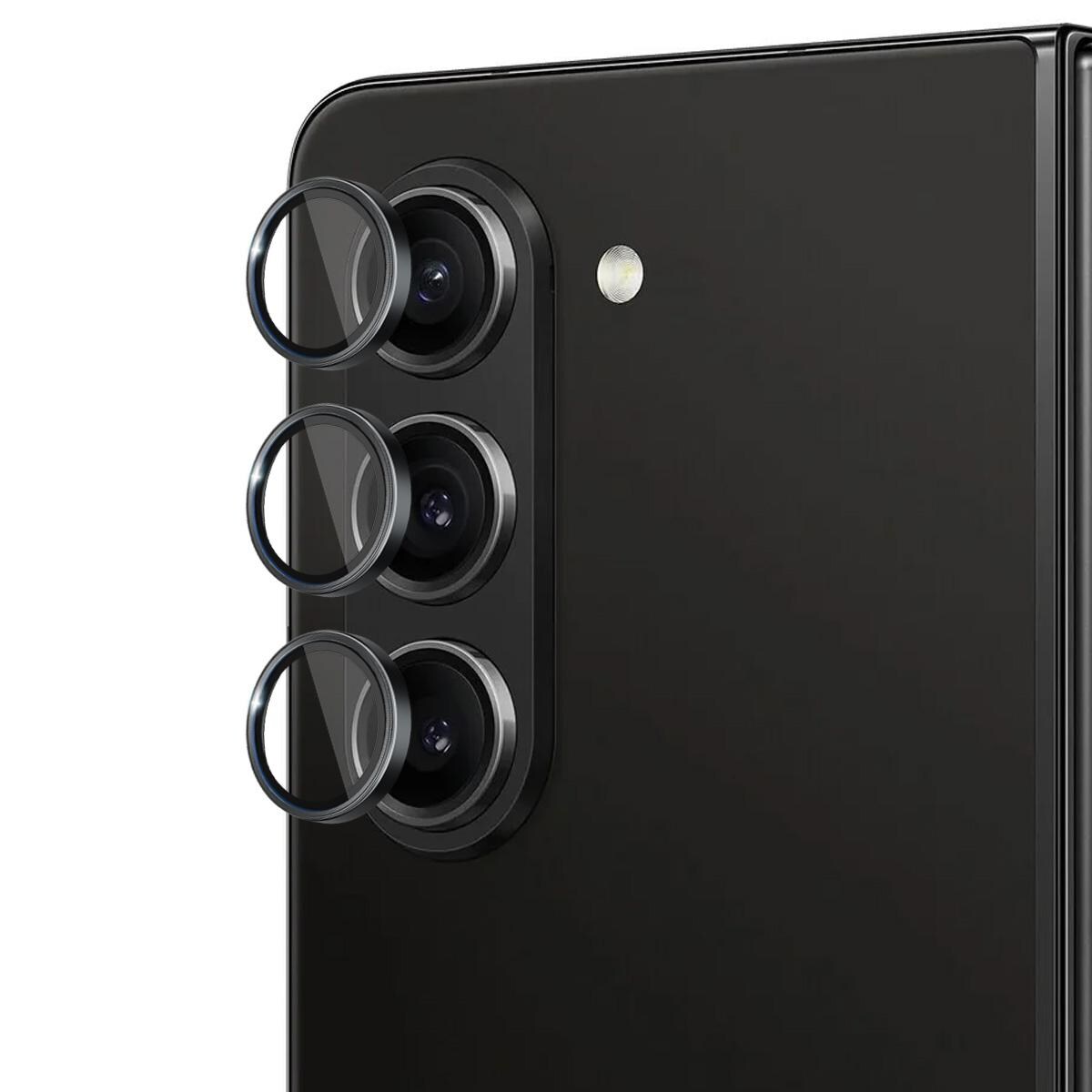 Härdat glas för kameralins – 3mk Lens Protection Pro Black till Samsung Galaxy Z Fold 6, bild 2