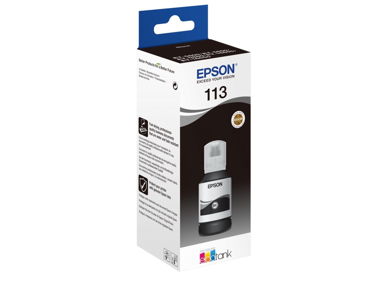 Epson 113 EcoTank, svart original, bild 5