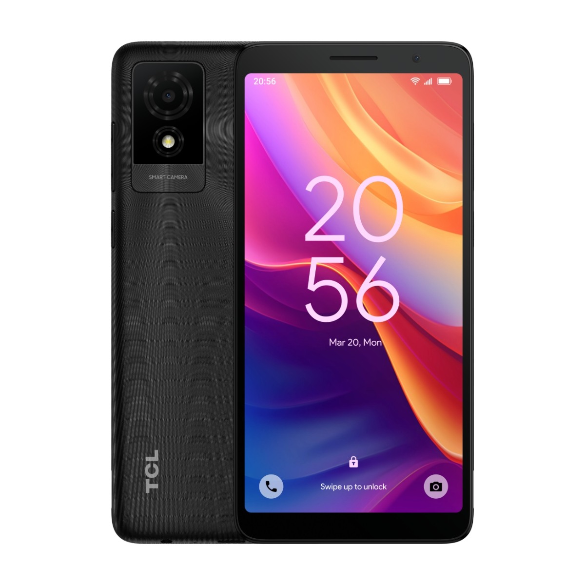 TCL 501 32 GB 4G smartphone, svart, bild 2