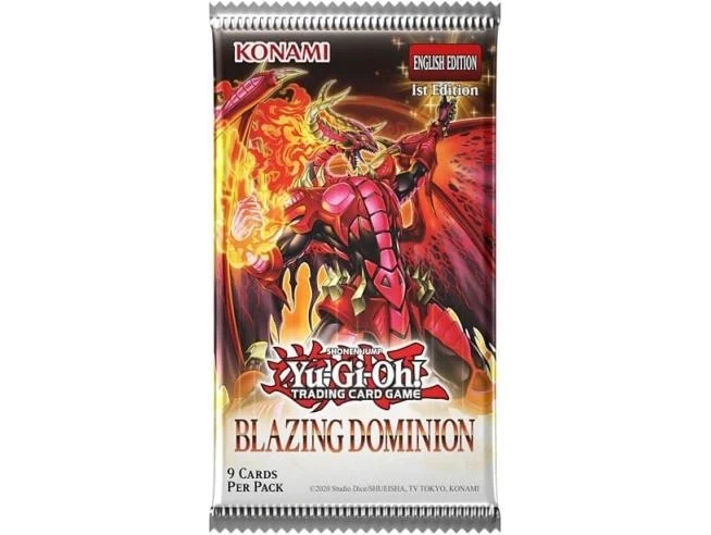 Yu-Gi-Oh! Blazing Dominion Booster Box, bild 4