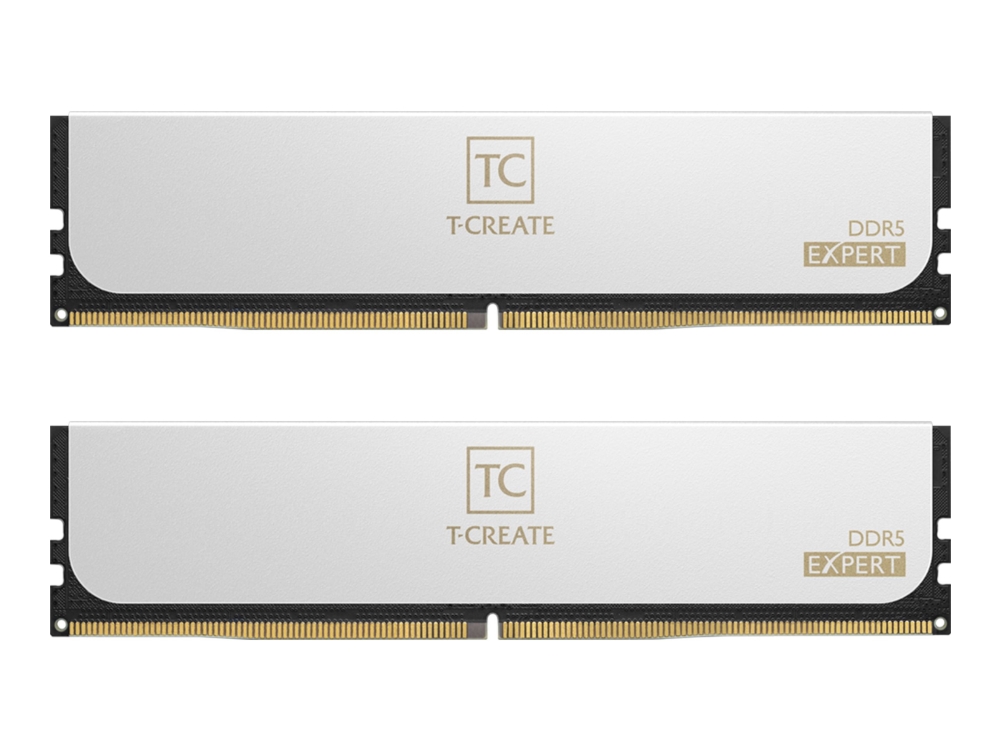 T-CREATE EXPERT - DDR5 - sats - 32 GB: 2 x 16 GB - DIMM 288-pin - 3000 MHz / PC5-48000 - CL30 - 1.35 V - ej buffrad - on-die ECC - vit