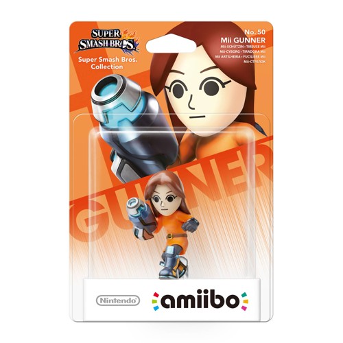 Nintendo Amiibo Figurine Mii Gunner