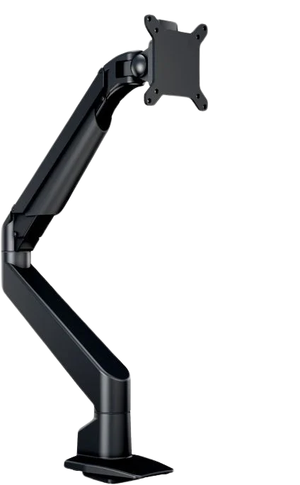 M VESA Gas Lift Arm Single HD Svart