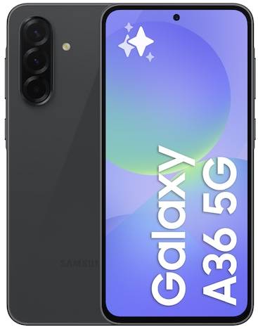 Samsung Galaxy A36 5G 128 GB, Awesome Black, bild 3