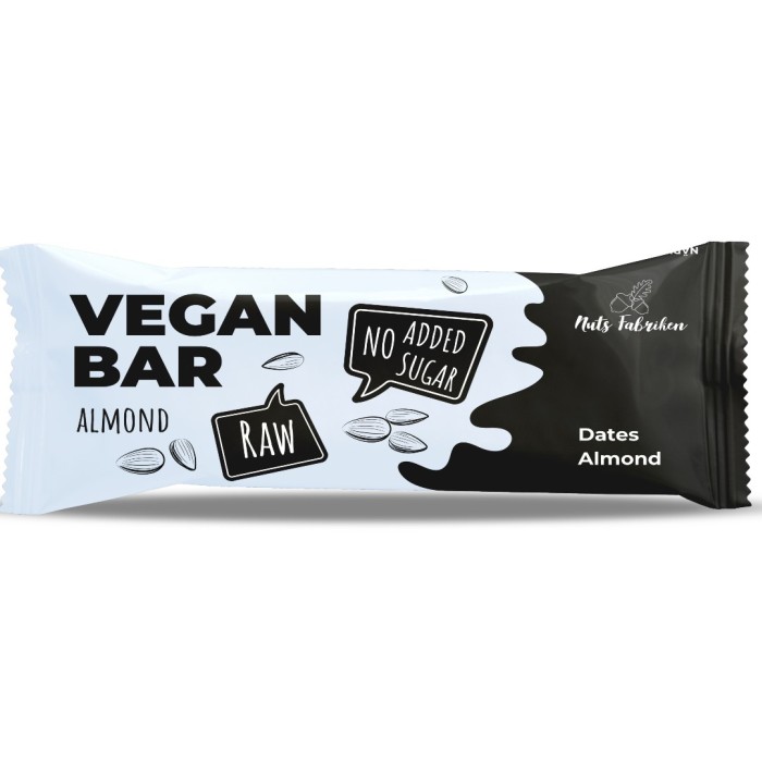 Nuts Fabriken Vegan Bar Almond 40 g