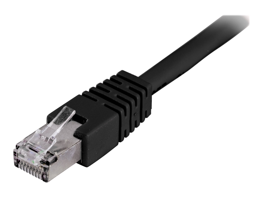 DELTACO TP-kabel Cat6 F/UTP Svart 2 m