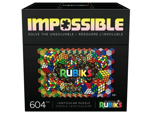 Rubiks Impossible Lenticular Puzzle 604 Bitar, bild 2