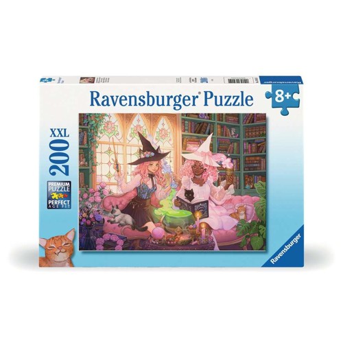 Ravensburger Pussel: Enchanting Library XXL 200 Bitar
