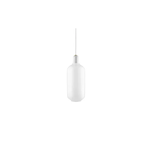 Normann Copenhagen - Amp Pendellampa - Large - Vit/Vit