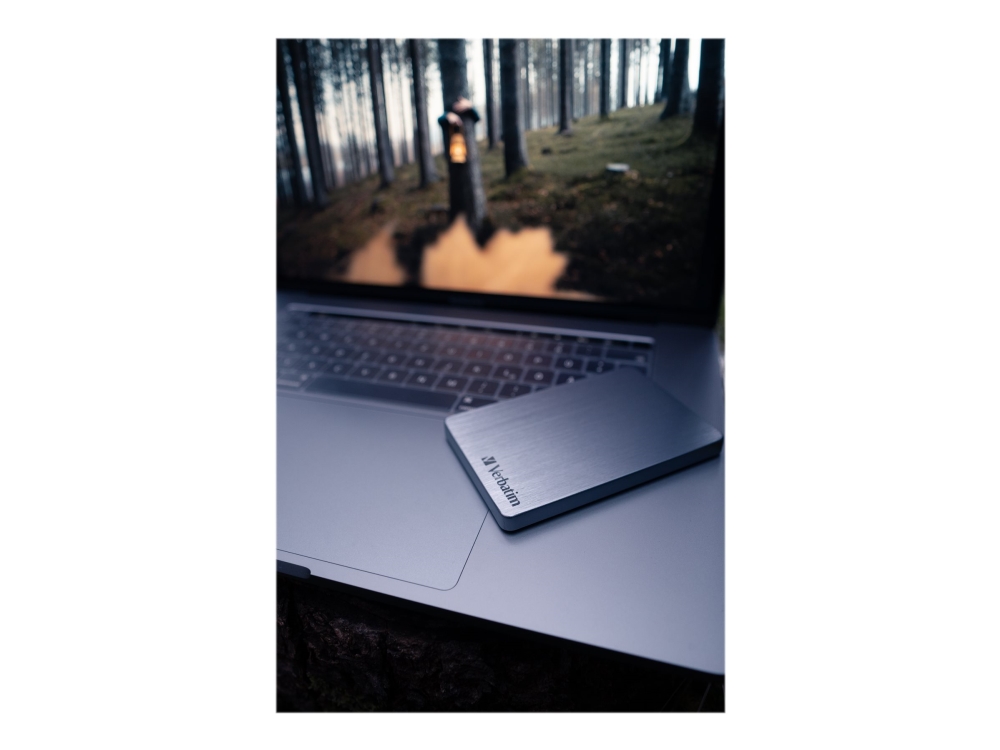 Verbatim Store 'n' Go ALU Slim extern hårddisk 2 TB 2,5 USB 3.2 Gen 1, grå
