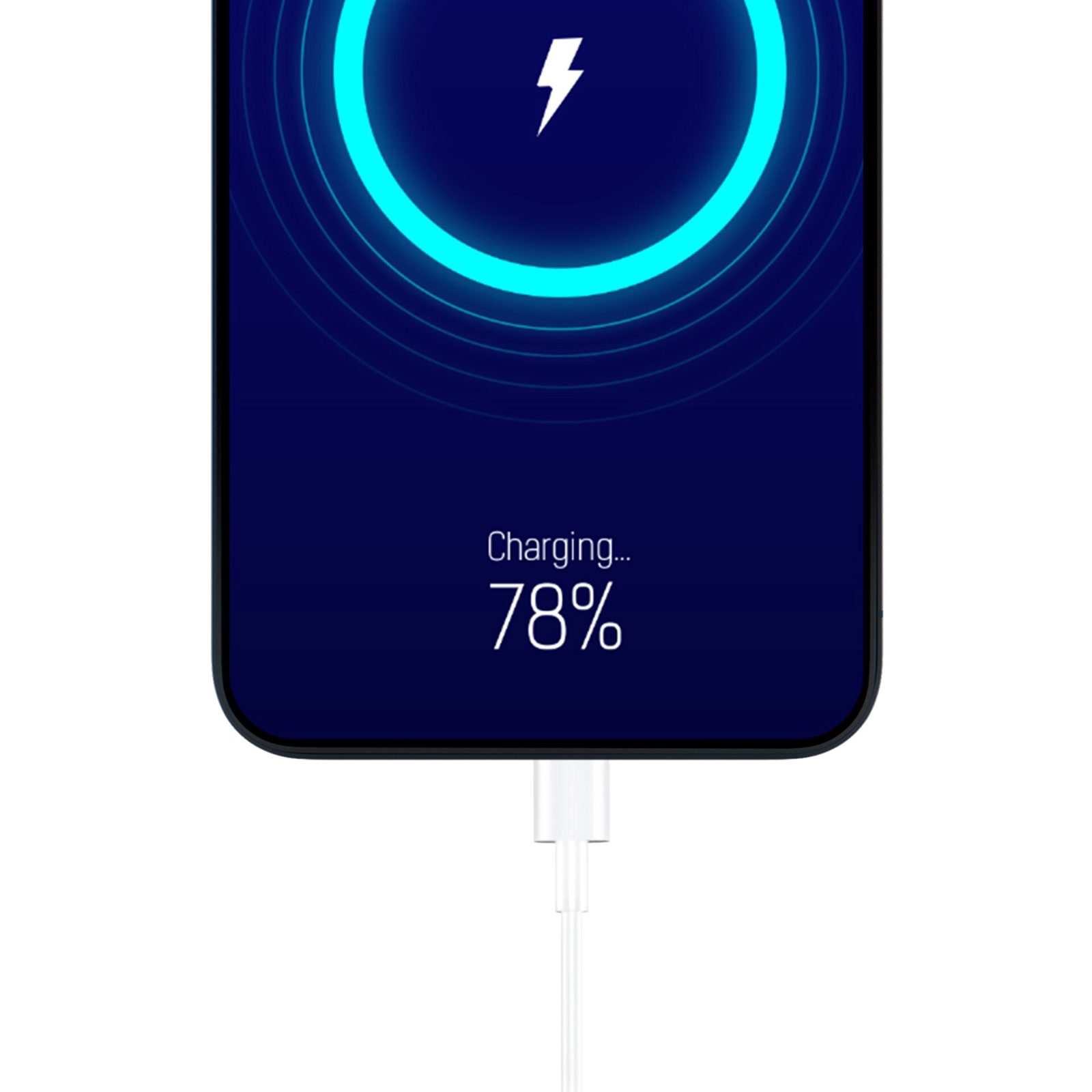 3mk-kabel 3-i-1 USB-A – micro-USB / Lightning / USB-C 1,2 m 20 V/2,4 A 15 W – vit, bild 3