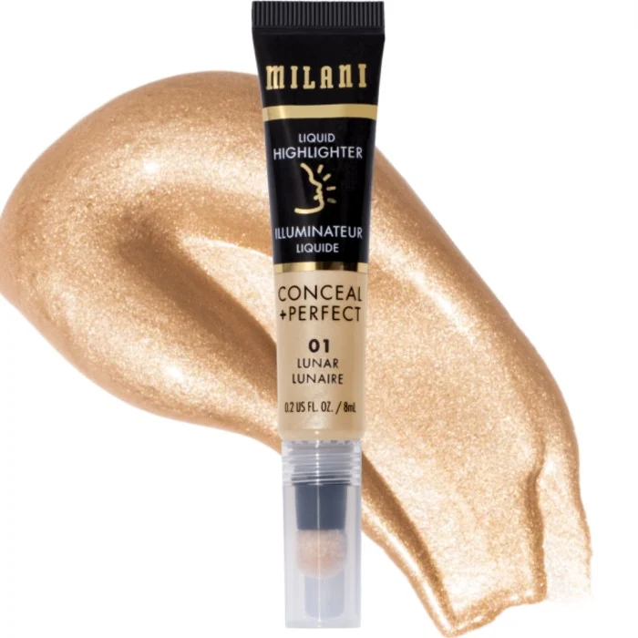 Milani Conceal + Perfect Facelift Liquid Highlighter Lunar Lunar, bild 4
