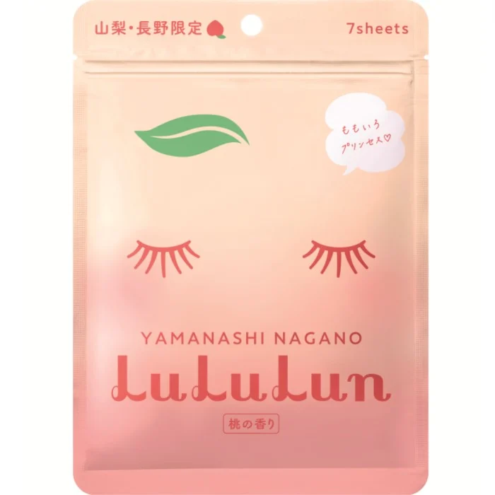 LuLuLun Premium Sheet Mask Yamanashi Peach 7 st