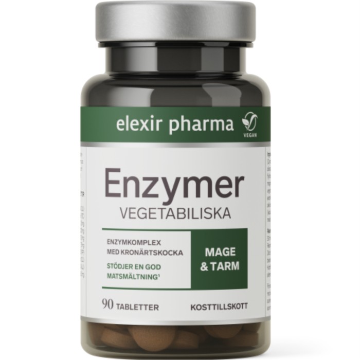 Elexir Pharma Enzymer 90 tabletter