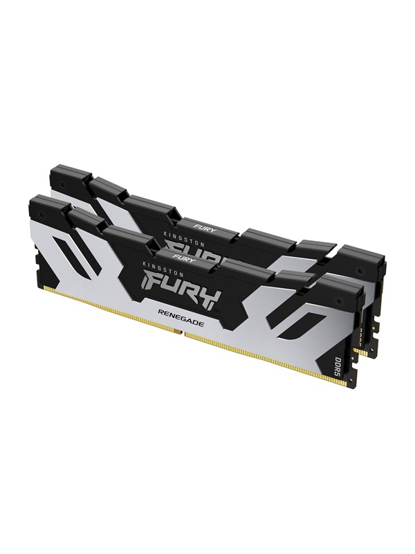 32 GB (2x16GB) DDR5-8000 Kingston FURY Renegade RGB CL38, XMP - Svart/Silver, bild 3