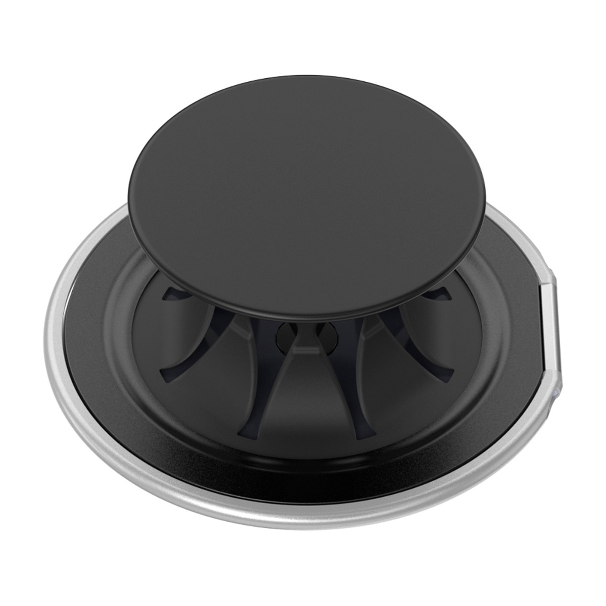 PopSockets Low-Pro MagSafe grepp och stativ, svart