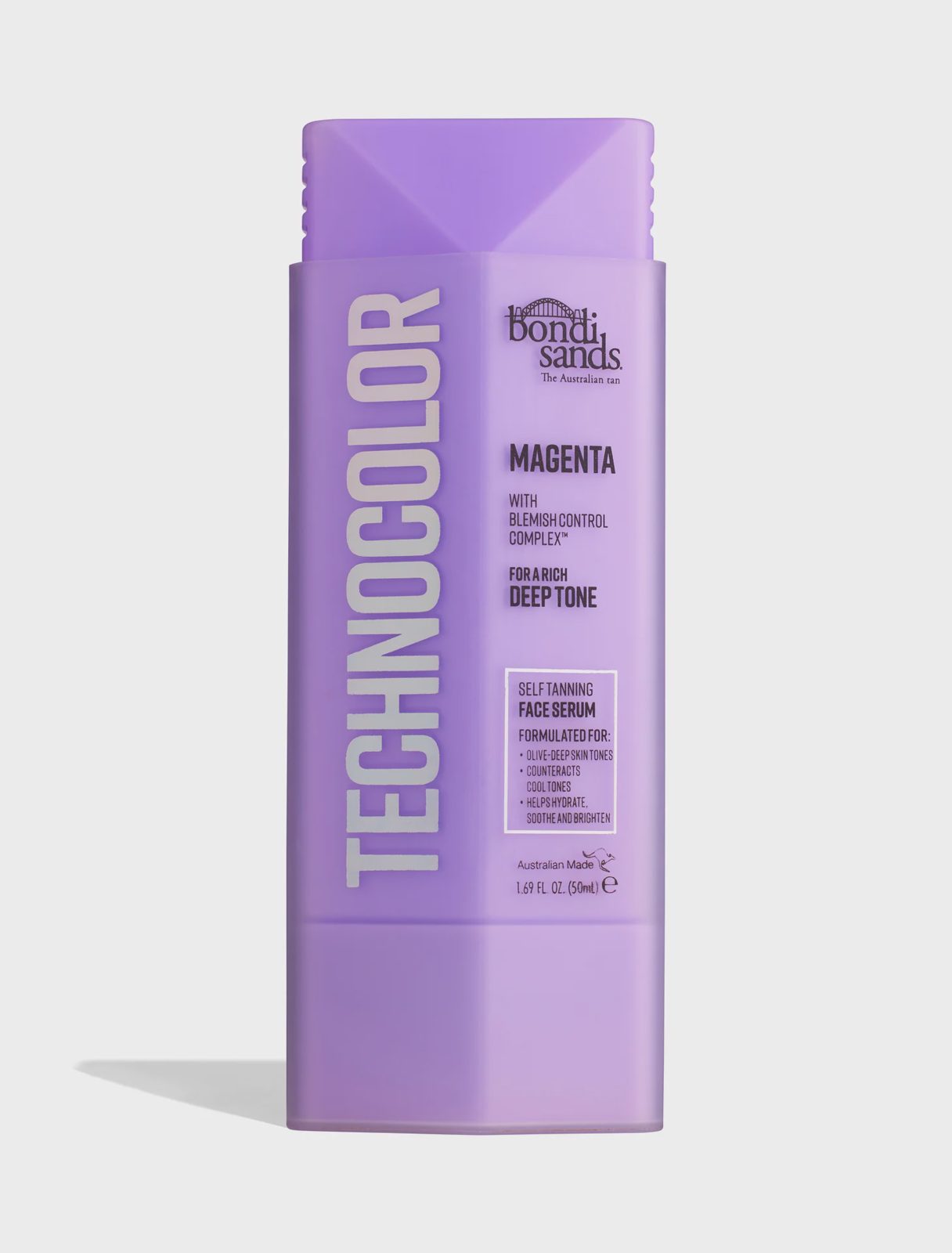 Bondi Sands Technocolor Self Tanning Face Serum Magenta Magenta