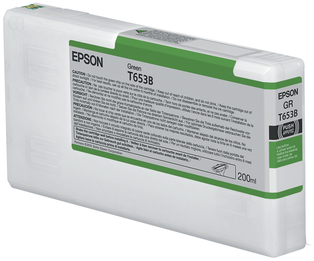 Epson Stylus Pro 4900 Grön (T653B), 200 ml, bild 3