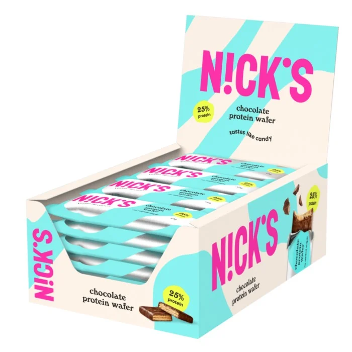 Nicks Protein Wafer Chocolate 24 st