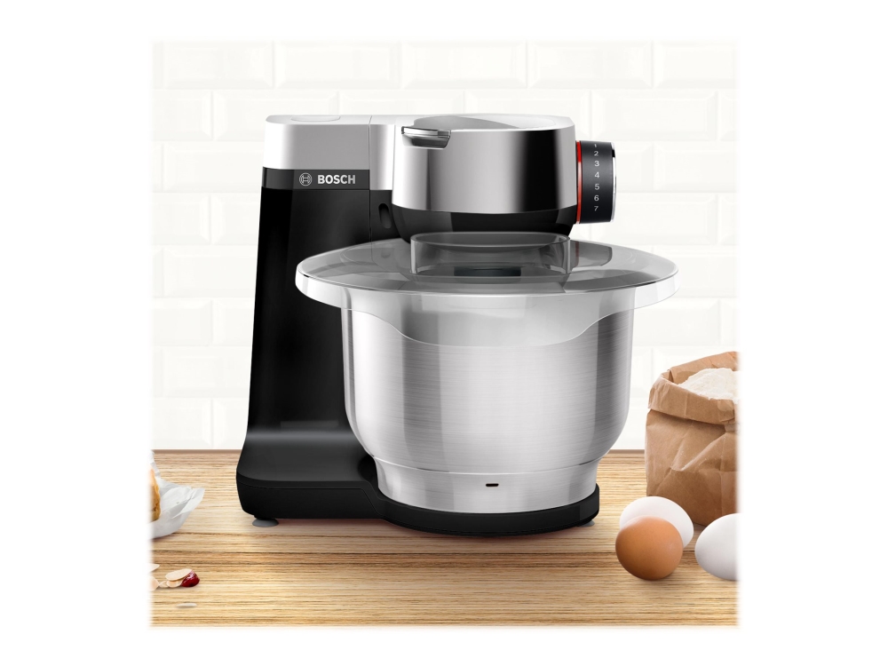 Bosch MUM Serie 2 MUMS2VM00 - Köksmaskin - 900 W - svart/silver