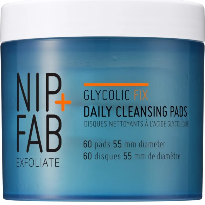 NIP+FAB Exfoliate Glycolic Fix Daily Cleansing Pads 60 pcs, bild 5